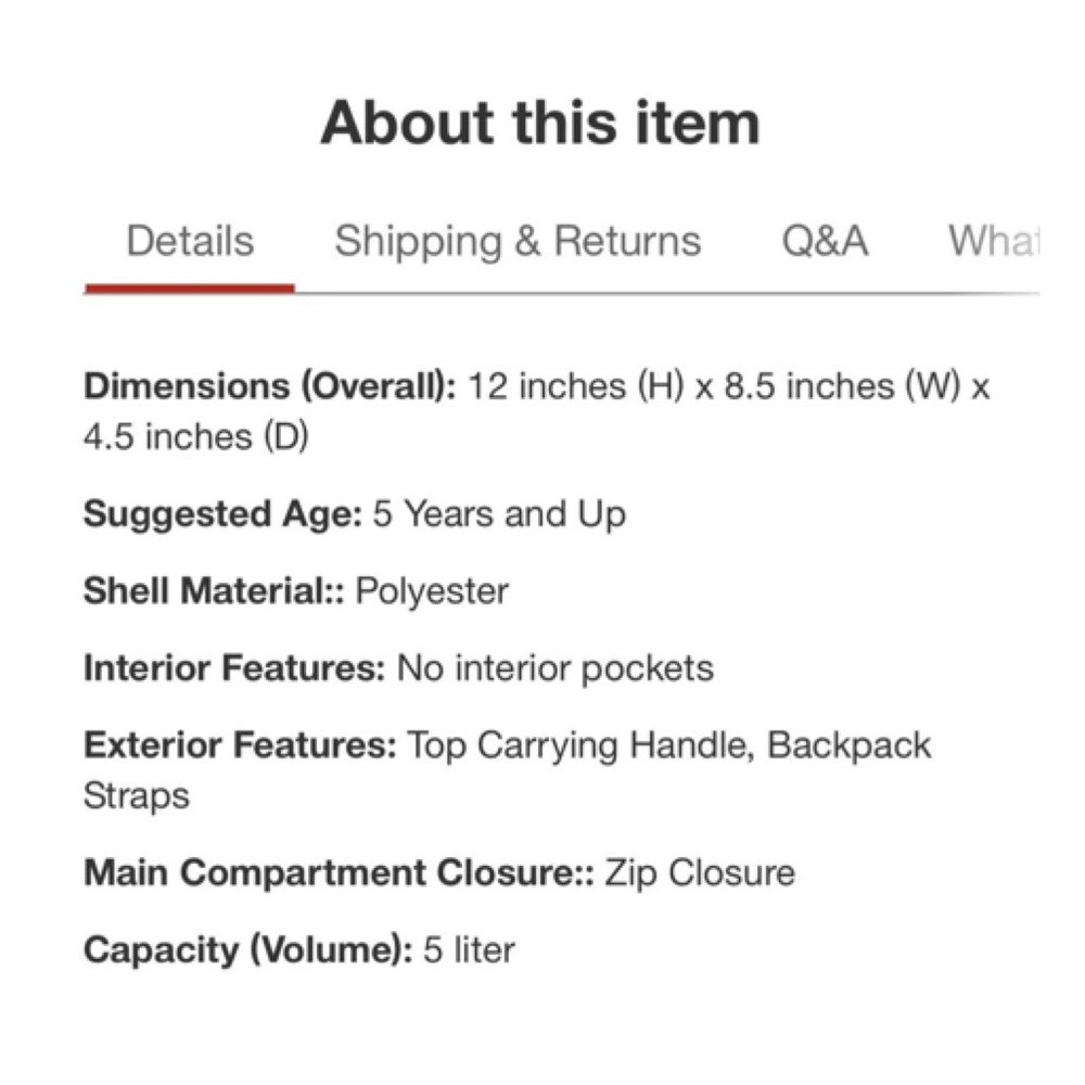 Stranger Things Mini Backpack Target Sold Out - Picture 4 of 4
